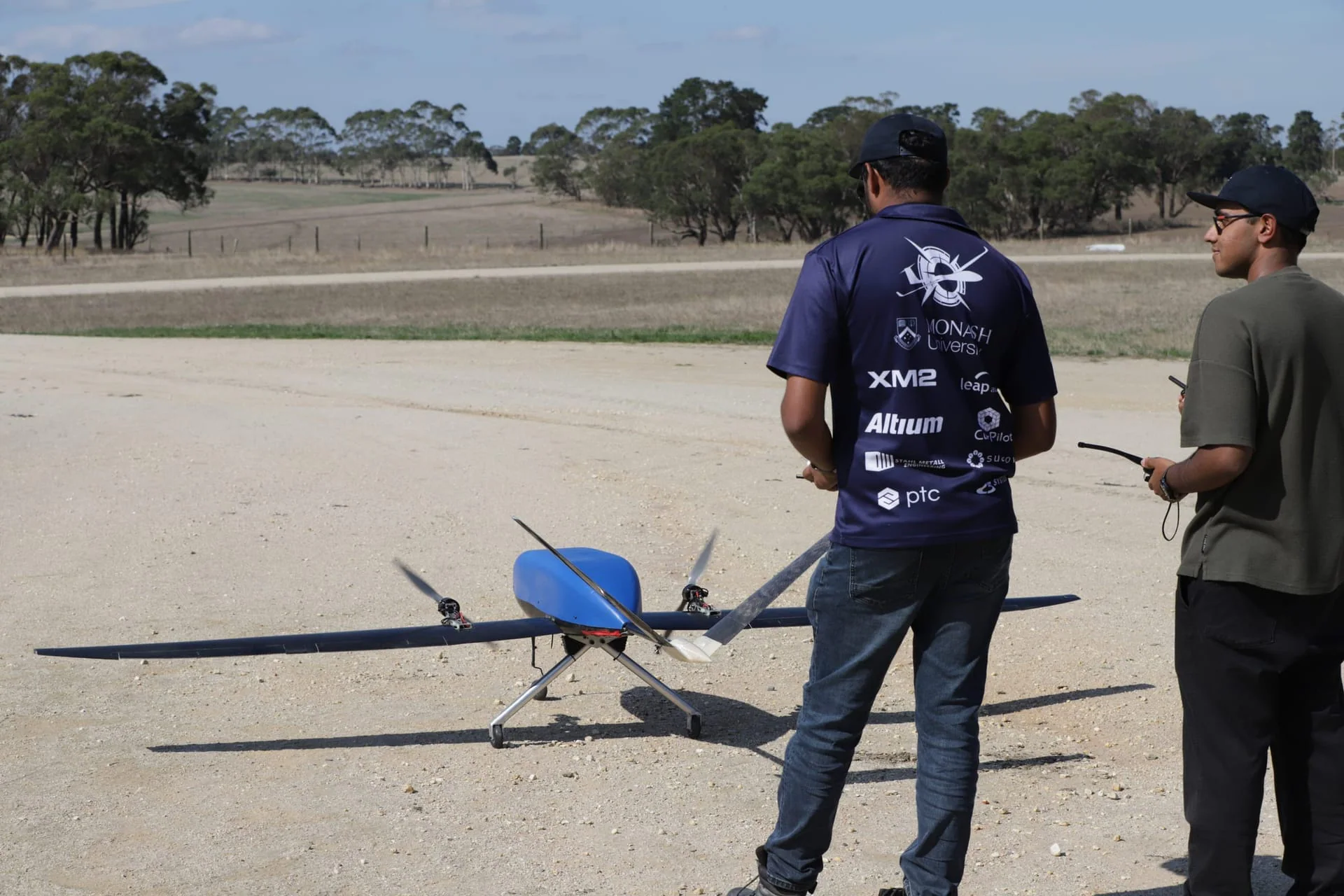 MUAS aircraft on a flight field