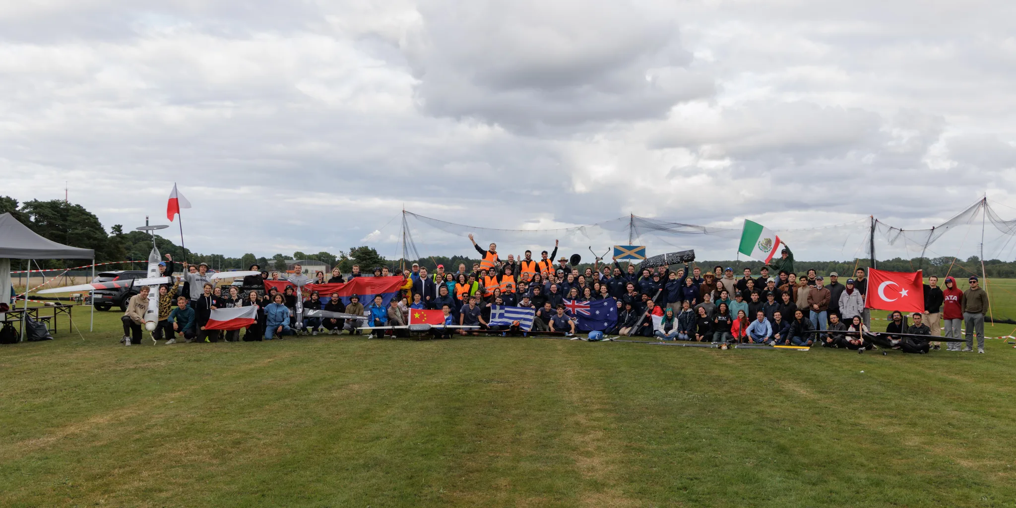 MUAS team group photo at NFC 2025 competition in Hamburg