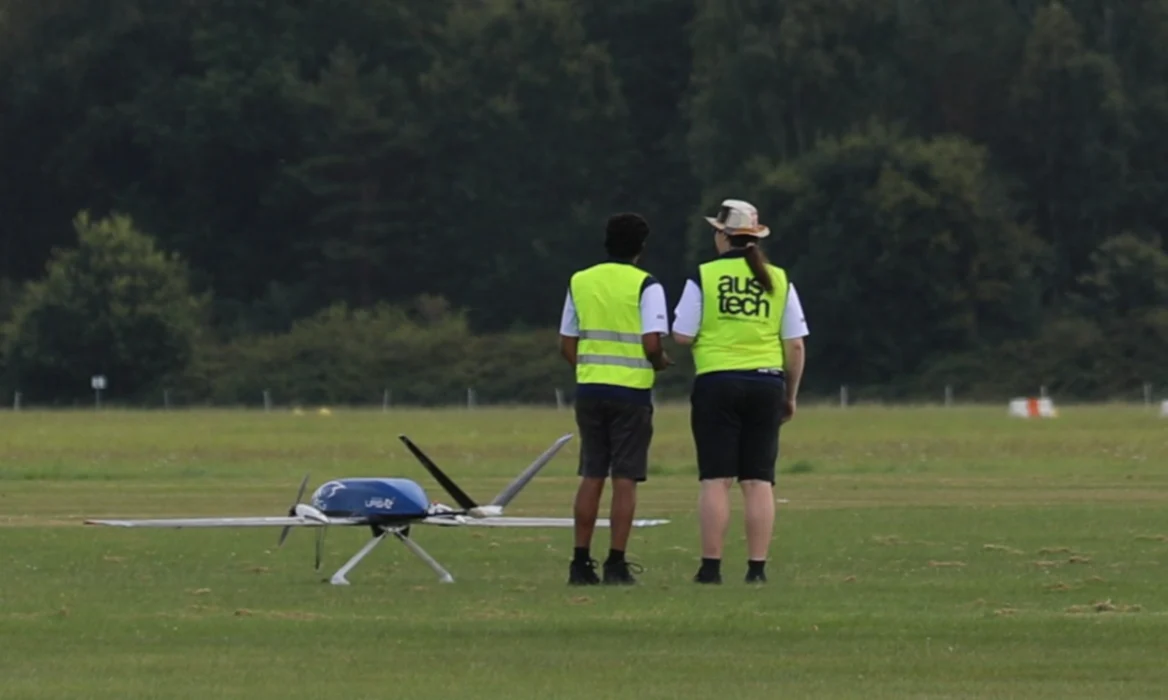 Peregrine Mk II on the runway preparing for flight attempts
