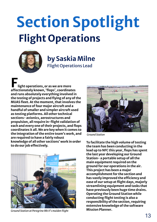Section Spotlight